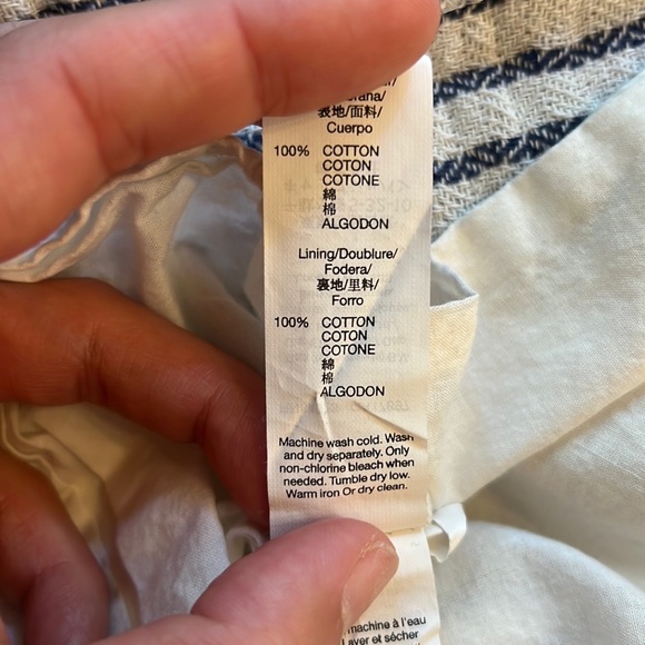 Gap Striped Mini Skirt-Size 8 - Picture 6 of 6